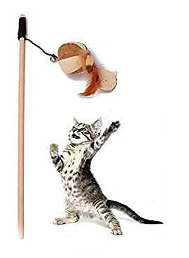 Pups&Pets مجموعة ألعاب القطط والقطط الصغيرة المميزة من Pups&Pets، 6 في 1 - لعبة الترامبولين للقطط | برج المسار | عصا القطط | كرة السيزال | لعبة الفأر القطيفة | لعبة الكرة المضيئة (مجموعة من 6 قطع) - Image 5